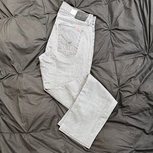 Hudson Jeans Men's Straight Gray Denim